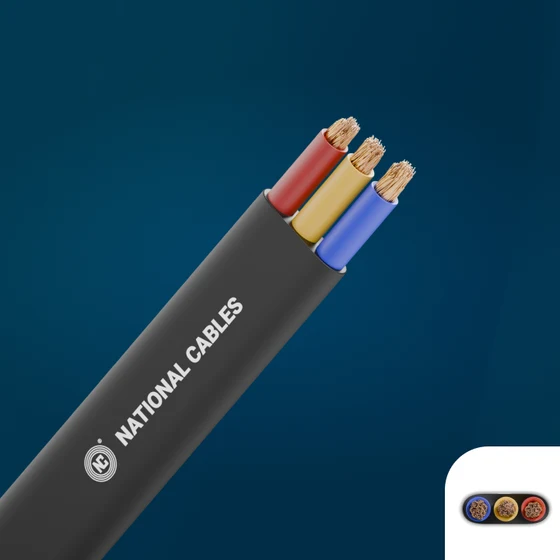 Flat Submersible Pump Cable